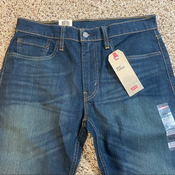 Levi 502 Taper Stretch Jeans - Picture 2 of 9
